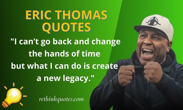 Eric Thomas Quotes