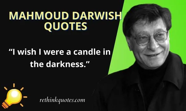 BEST 50 Mahmoud Darwish Quotes - Heart Touching